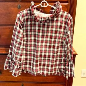 Elizabeth Wilson Designs plaid top